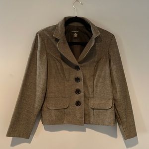 Like new gray Blazer,  size 10 petite